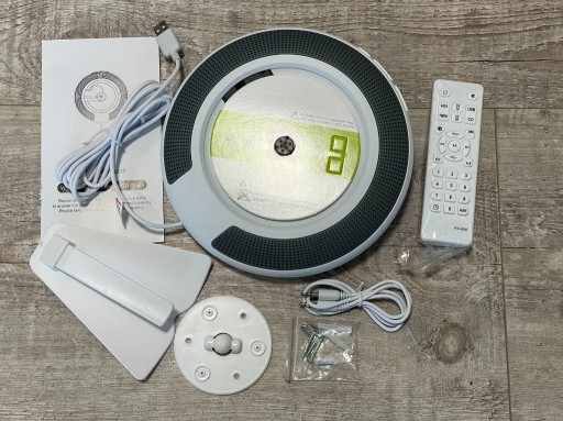 Zdjęcie oferty: Przenośny odtwarzacz CD montażu na ścianie radio