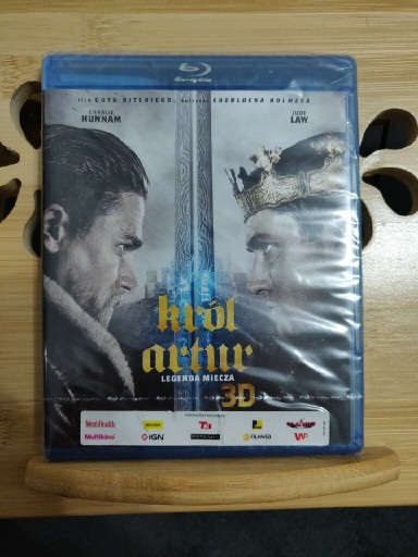 Zdjęcie oferty: Król Artur Legenda Miecza Blu Ray 3D