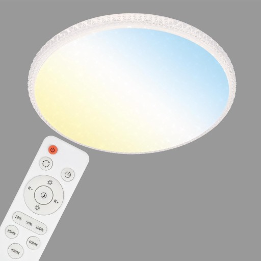 Zdjęcie oferty: Lampa Sufitowa z motywem gwiazd pilot 48 W 4000