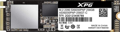 Zdjęcie oferty: Dysk SSD ADATA XPG SX8200 PRO 256 GB M.2 2280 PCI-