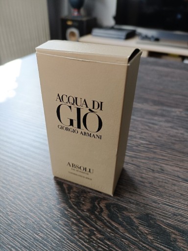 Zdjęcie oferty: Puste pudełko Acqua Di Gio Giorgio Armani Absolu
