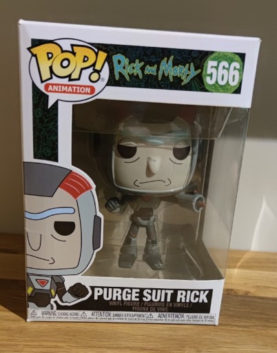 Zdjęcie oferty: Funko Pop 566 - Rick and Morty - Purge Suit Rick