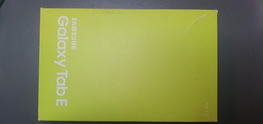 Zdjęcie oferty: Pudełko Samsung galaxy tab E
