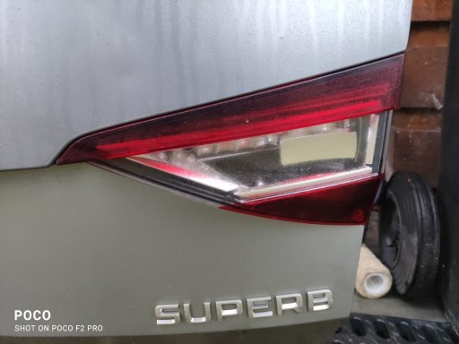 Zdjęcie oferty: Lampy tył LED skoda superb III kombi uzywane