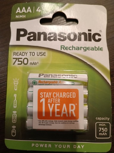 Zdjęcie oferty: Akumulatorki Panasonic 750mAh Nowe