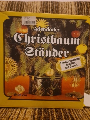 Zdjęcie oferty: Vintage stojak na choinkę Christbaum stander