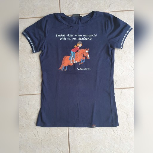 Zdjęcie oferty: T-shirt damski cartoon OKSER, PERFECTHORSE,  XS