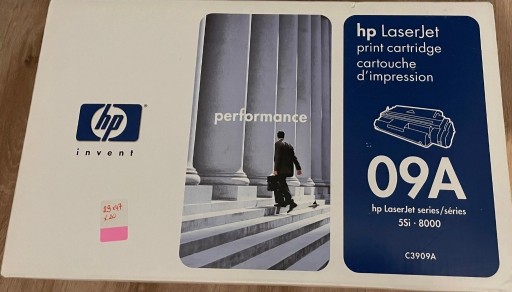 Zdjęcie oferty: Oryginalny Toner HP C3909A do drukarki LaserJet 80