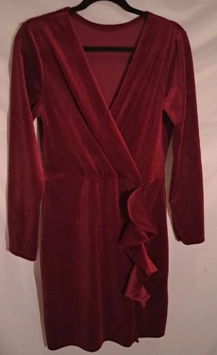 Zdjęcie oferty: Czerwona elegancka sukienka wieczorowa rozmiar L