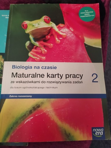 Zdjęcie oferty: Maturalne karty pracy. 2 Biologia na czasie. 