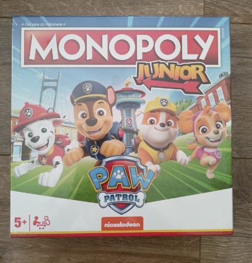 Zdjęcie oferty: Monopoly Junior Psi Patrol