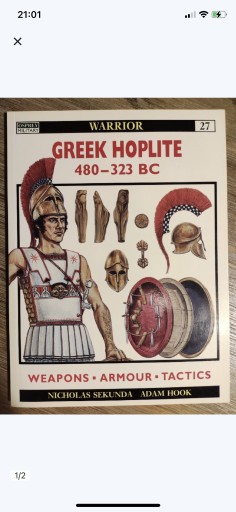 Zdjęcie oferty: Osprey Warrior Greek Hoplite 480-324 BC