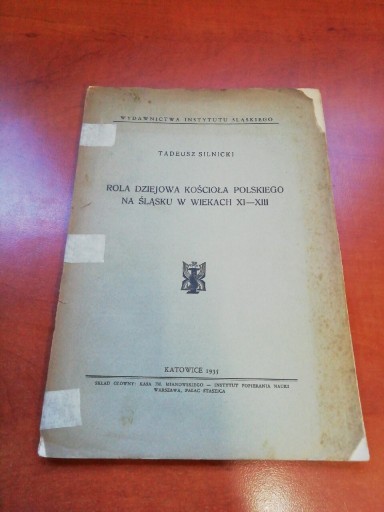 Zdjęcie oferty: Rola dziejowa kościoła polskiego Silnicki 1935