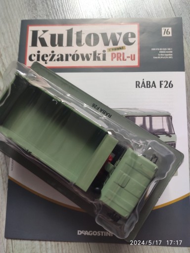 Zdjęcie oferty: Kultowe ciężarówki PRL nr 76 Raba F26