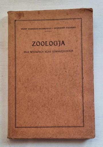 Zdjęcie oferty: Zoologja Nusbaun- Hilarowicz i Fuliński 1929