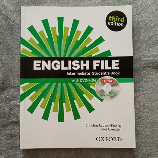 Zdjęcie oferty: Podręcznik + DVD: English File Intermediate 