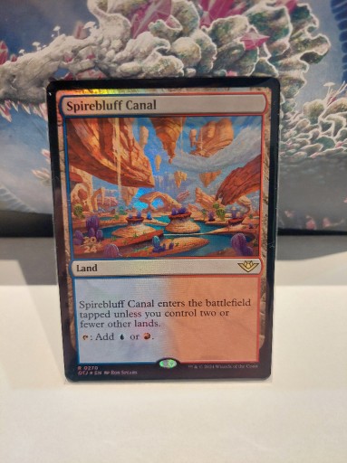 Zdjęcie oferty: MTG: Spirebluff Canal *(0270) * PROMO FOIL*