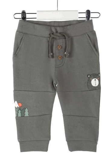Zdjęcie oferty: Spodnie spodenki ocieplane khaki dla chłopca r. 92