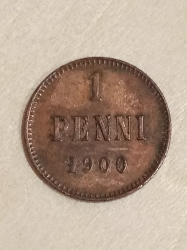 Zdjęcie oferty: Finlandia 1 penni, 1900