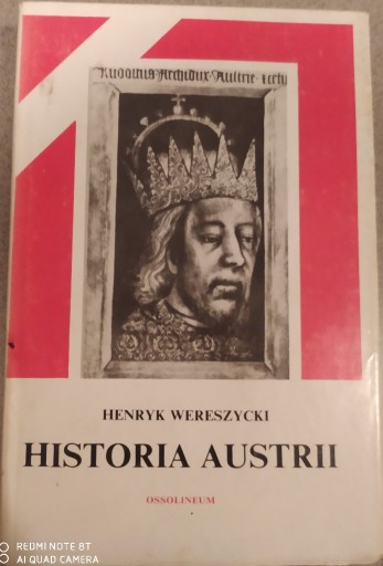 Zdjęcie oferty: Historia Austrii, H. Wereszycki