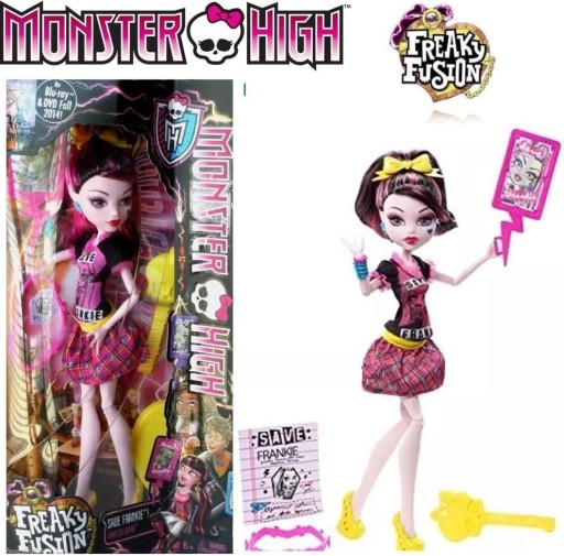 Zdjęcie oferty: Monster High DRACULAURA Freaky Fusion Save Frankie