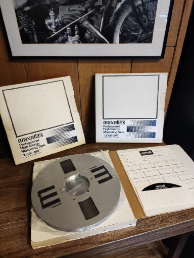 Zdjęcie oferty: SZPULE MAXELL UD PROFESSIONAL MASTERING TAPE 1/2 