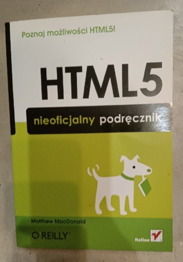 Zdjęcie oferty: HTML 5 nieoficjalny podręcznik MacDonald 