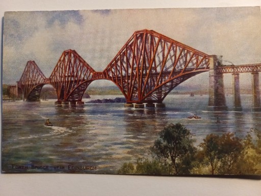 Zdjęcie oferty: Wielka Brytania 1905 Most Edynburg