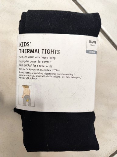Zdjęcie oferty: Wysokiej jakości dziecięce rajstopy termiczne, różne rozmiary 