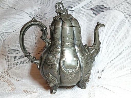 Zdjęcie oferty: Stary dekoracyjny czajnik wiktoriański Anglia