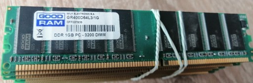 Zdjęcie oferty: RAM DDR 1GB GoodRAM GR400D64L3/1G