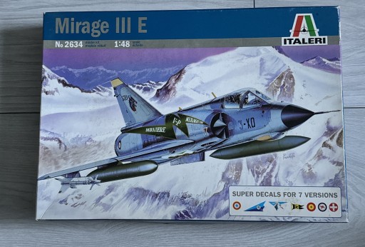 Zdjęcie oferty: Italeri Mirage III E 2634 1:48