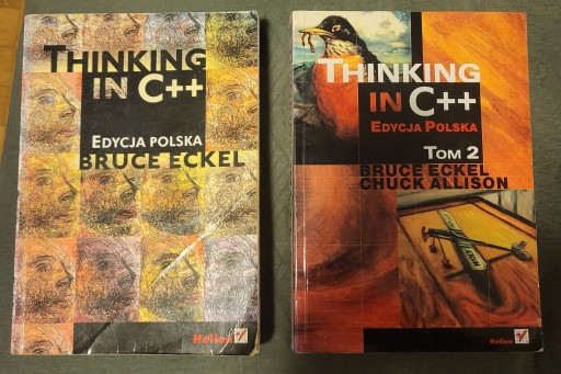 Zdjęcie oferty: Thinking in C++ Edycja Polska Bruce Eckel