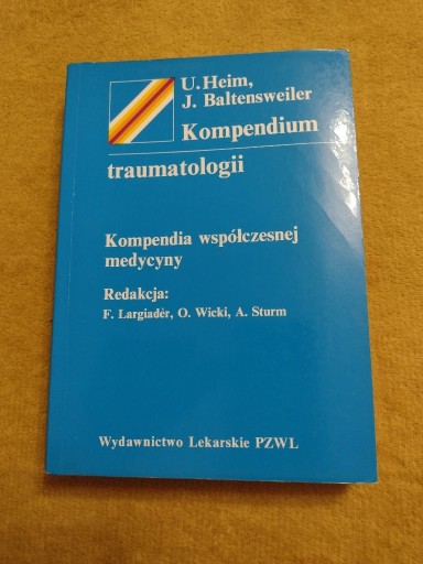 Zdjęcie oferty: Kompendium traumatologii U Heim