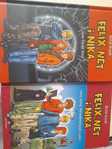 Zdjęcie oferty: "Felix Net i Nika" 2 książki