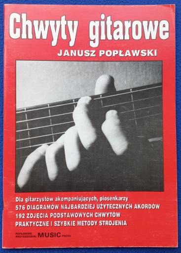 Zdjęcie oferty: Chwyty gitarowe – JANUSZ POPŁAWSKI 