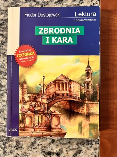 Zdjęcie oferty: Zbrodnia i Kara - Fiodor Dostojewski