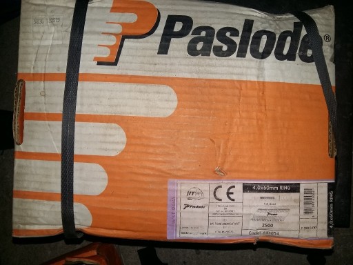 Zdjęcie oferty: GWOŻDZIE PASLODE 4,0X60mm RING 2500szt