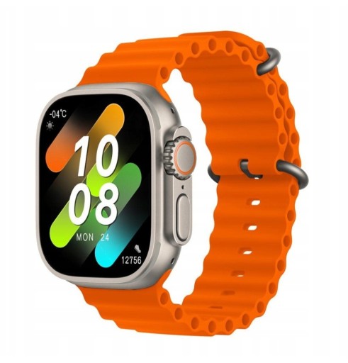 Zdjęcie oferty: Smartwatch HK9 ULTRA 2 MAX srebrny 2 paski w komplecie