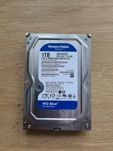 Zdjęcie oferty: Dysk WD Blue 1TB