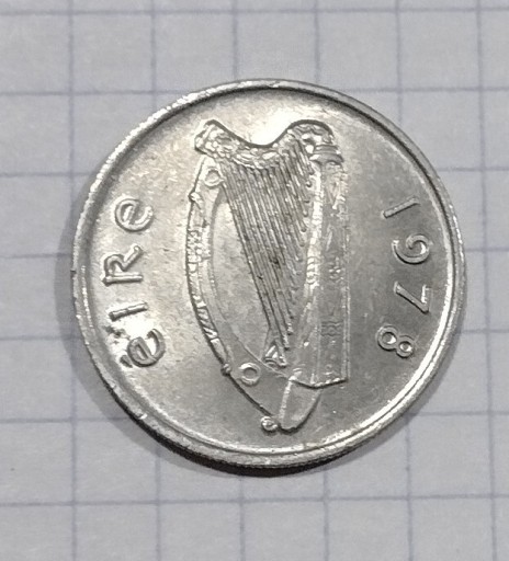 Zdjęcie oferty: (1124) Irlandia 5 pensów 1978