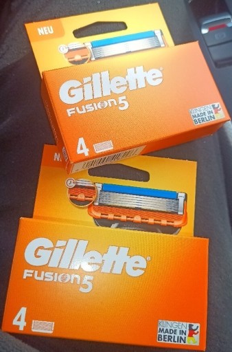 Zdjęcie oferty: Maszynka Gillette Fusion 5+5 sztuk ostrzy Fusion 5