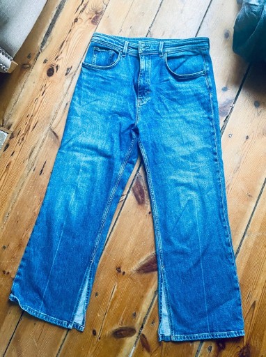 Zdjęcie oferty: Błękitne dżinsy Massimo Dutti 42, prawie nowe