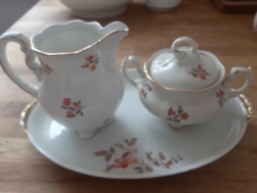 Zdjęcie oferty: Komplet porcelanowy kawowy antyk Koenigszelt 