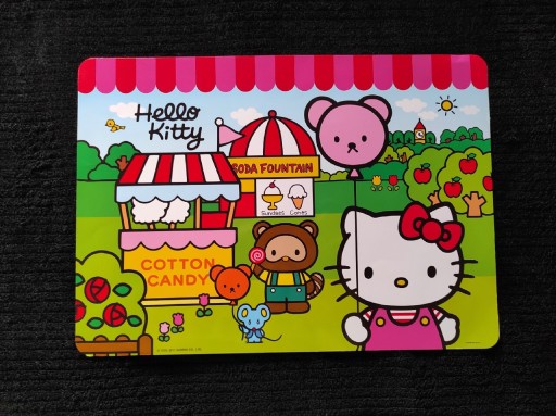 Zdjęcie oferty: Podkładka Hello Kitty Sanrio na biurko stół 29x40