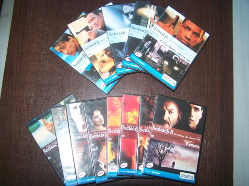 Zdjęcie oferty: Fabryka sensacji I i II 13 DVD dwa komplety