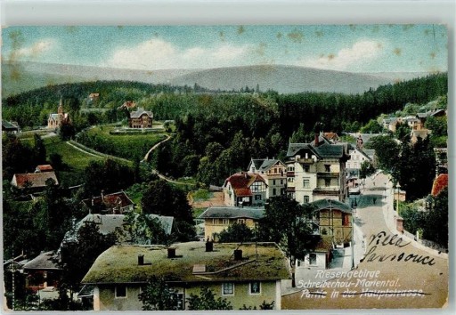 Zdjęcie oferty: SZKLARSKA PORĘBA Schreiberhau panorama Trenkler