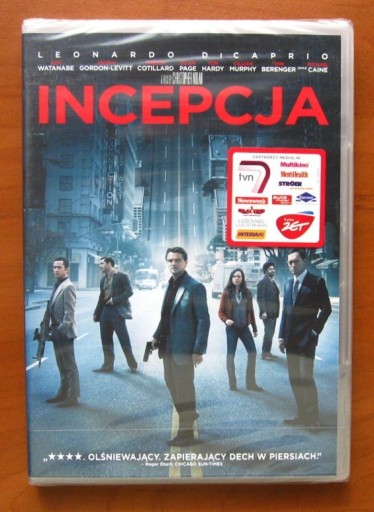 Zdjęcie oferty: INCEPCJA DVD Nowy