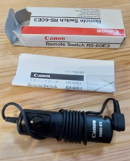 Zdjęcie oferty: Wężyk spustowy Canon RS-60E3