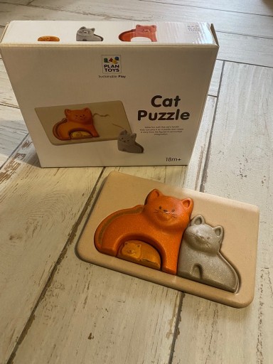 Zdjęcie oferty: Puzzle Plan Toys Koty Cat Puzzle